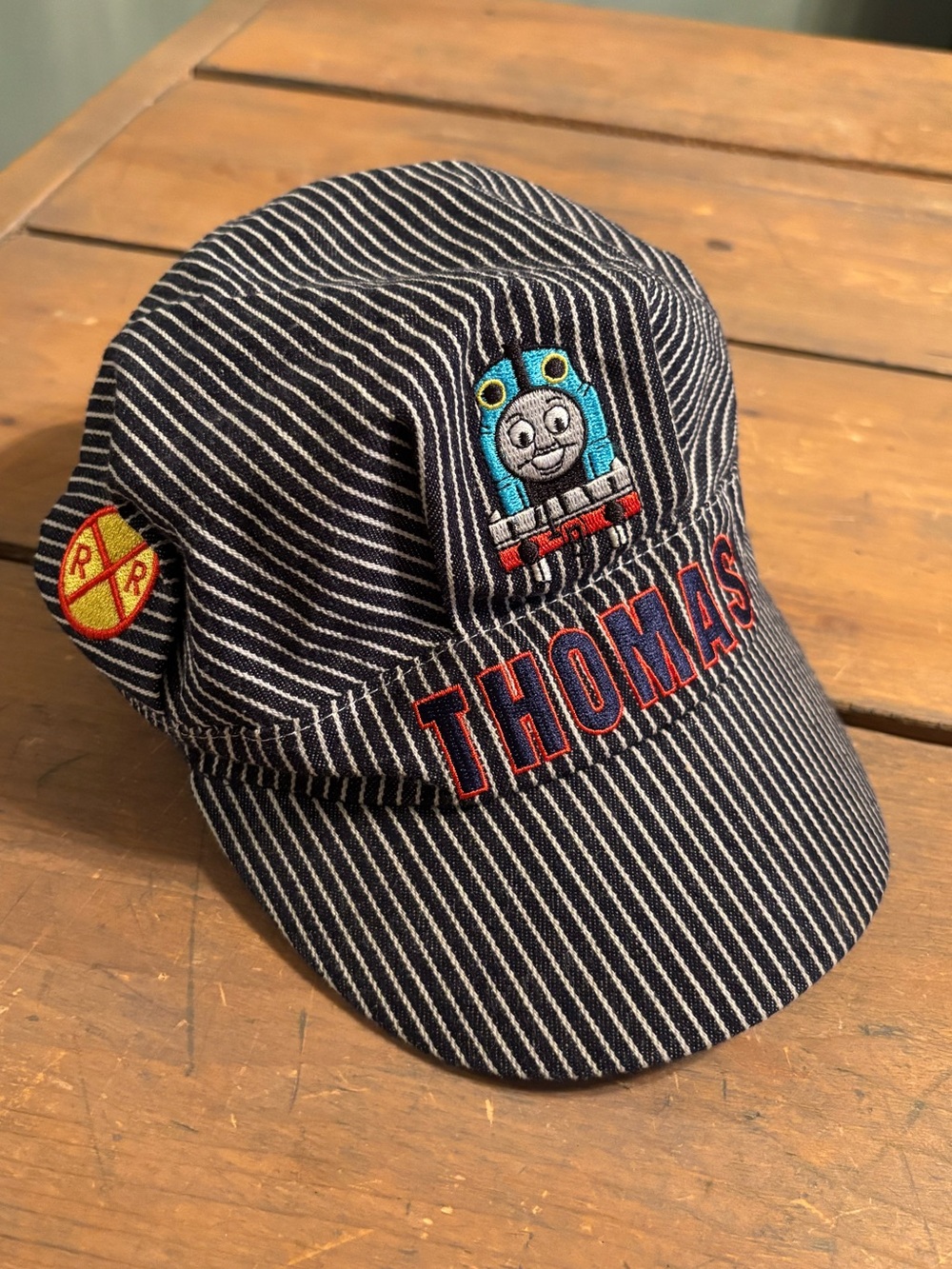Thomas & Friends Striped Engineer Conductor Hat Embroidered